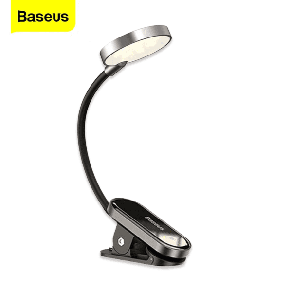 Baseus Rechargeable Mini Clip Lamp For Book Reading, Aquarium, Laptop Keybaord Light Portable And Useful (DGRAD-0G) - Image 3