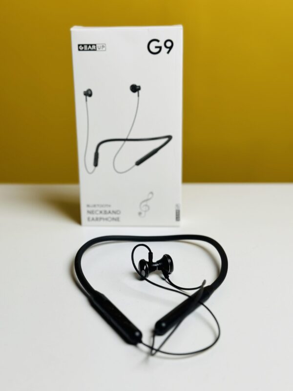 GearUP G9 Neckband Magnetic Metal Earphone With Good Quality Microphone - Image 11