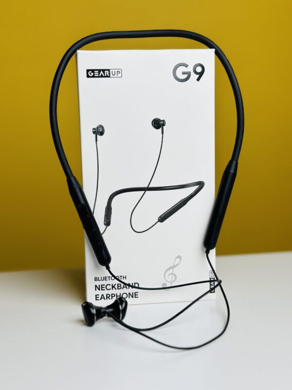 GearUP G9 Neckband Magnetic Metal Earphone With Good Quality Microphone - Image 4