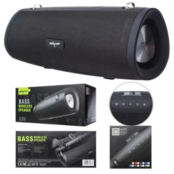 Zealot S39 Super Bass Bluetooth Speaker - Image 2