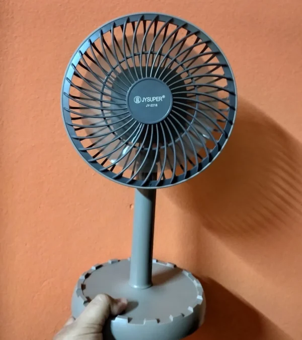 JY Super JY-2218 Rechargeable Fan - Image 5